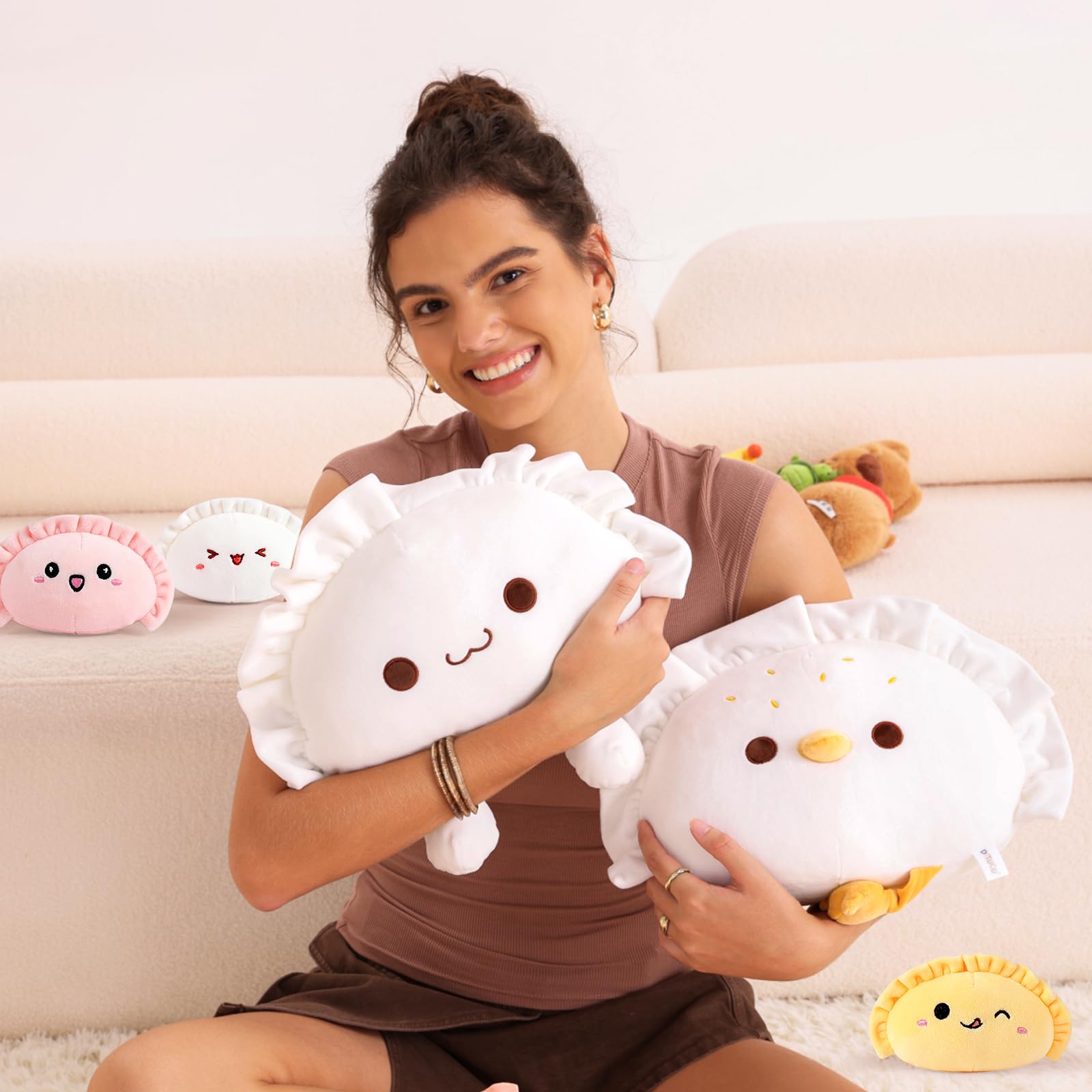 Ditucu dumpling little 4-inch plush #3 ideal for travel companions.