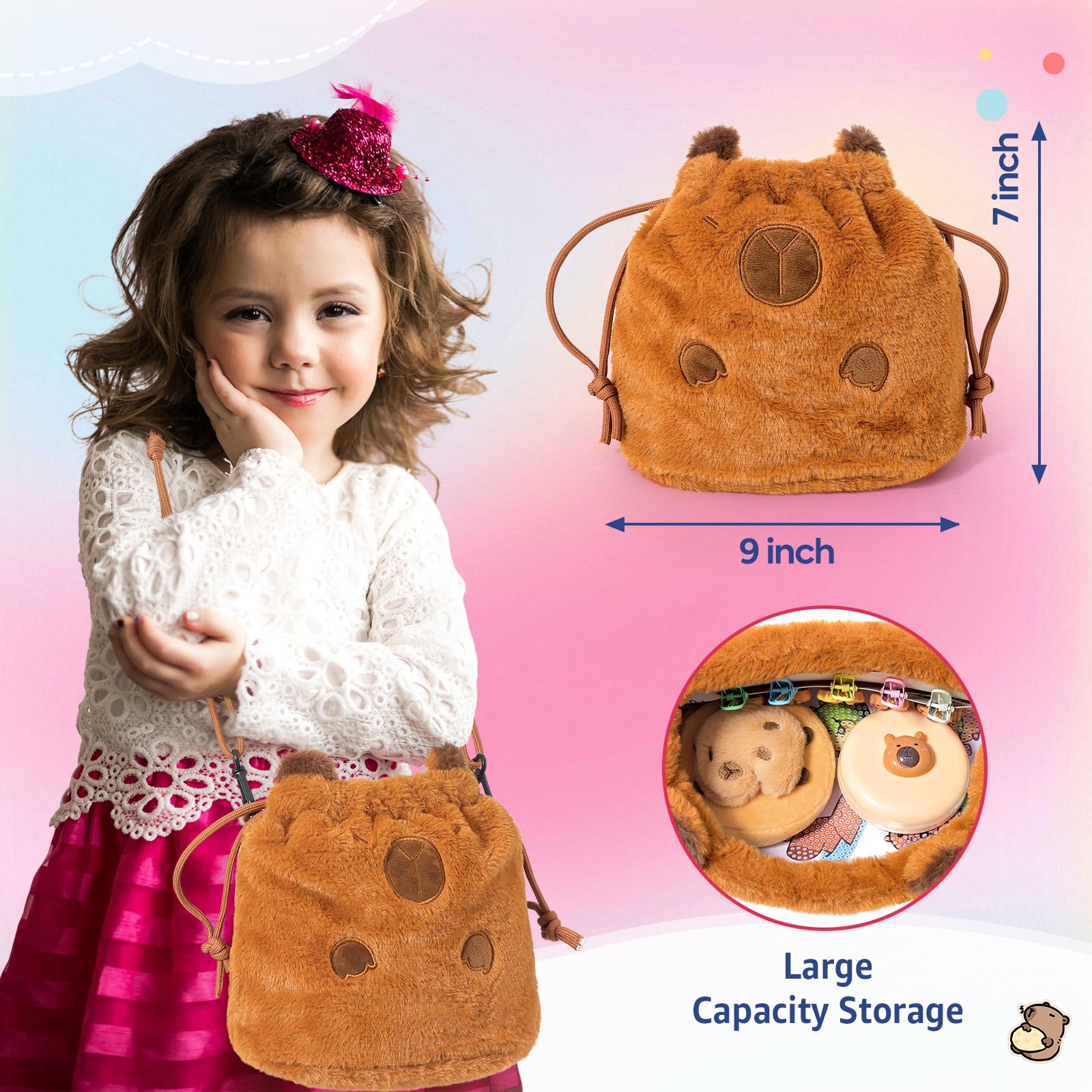 Ditucu capybara keychains add charm to bags and backpacks