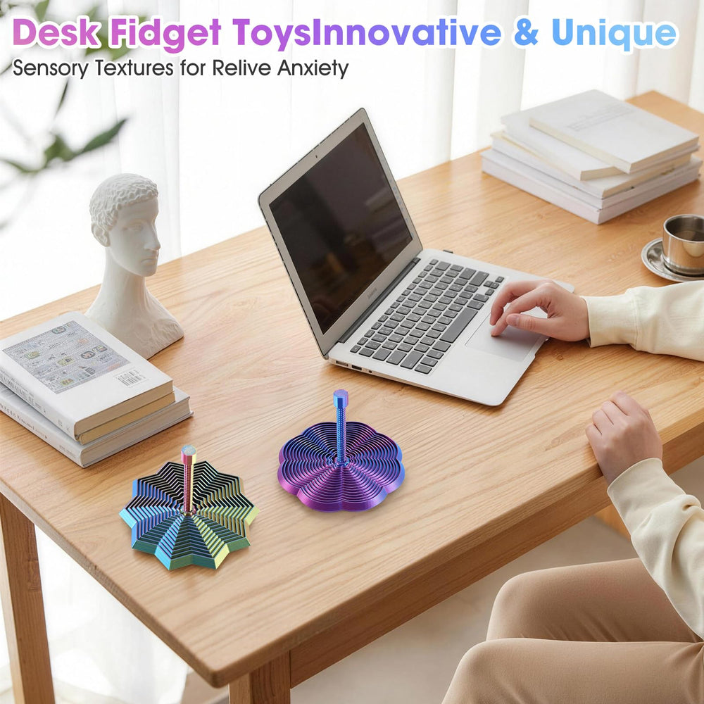DITUFIDGTS star fidget color-changing-spiral provides engaging visual cues.
