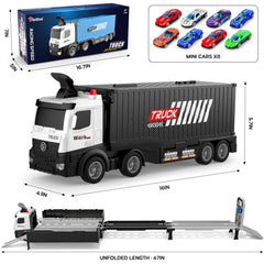 Diuerma eight die-cast race cars ready for fast competition and imaginative play