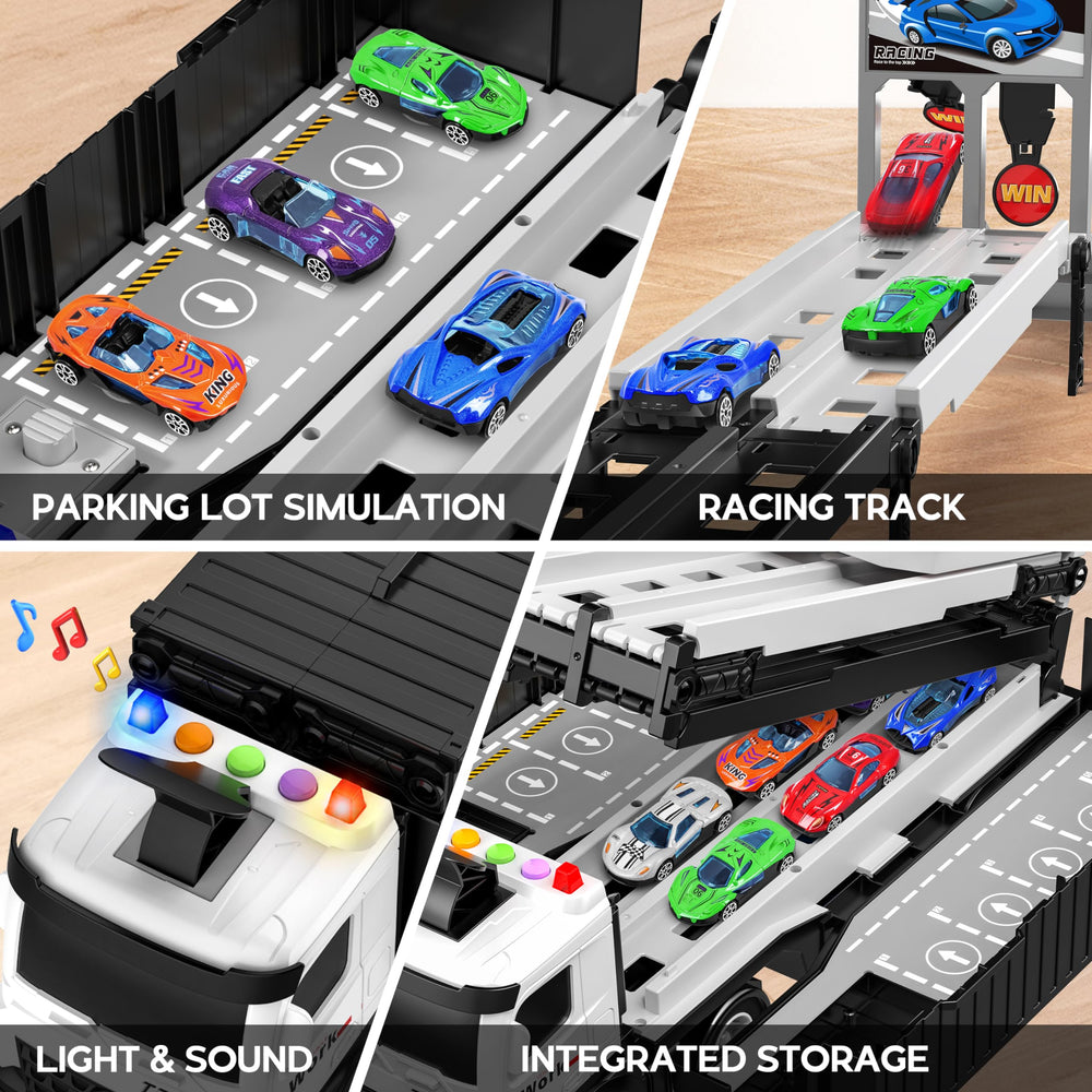 Diuerma ultra-long dual racing tracks for immersive solo or group play