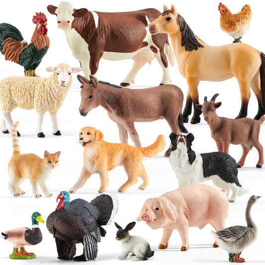 Divwa farm animal toy cow figure for imaginative play and pretend farming
