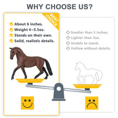 Divwa-friesian-mare-figure perfect for gifting and classroom accents