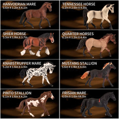 Divwa-hanoverian-mare-figure detailed, sturdy PVC toy for kids
