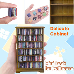 DIYDEC 180 foam mini books create an interactive display.