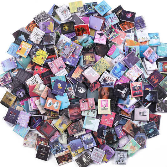 DIYDEC mini books in a dollhouse set add lifelike charm and collectable appeal.