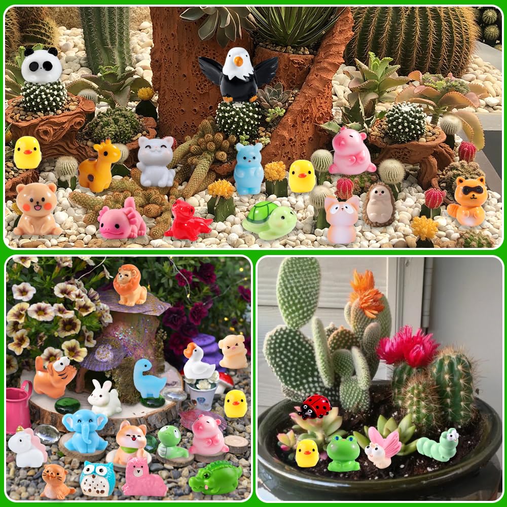 DIYDEC mini resin sheep figurine for miniature landscapes
