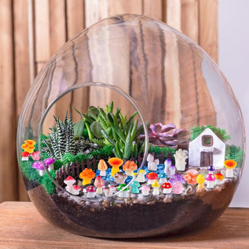 DIYDEC resin mushrooms for party favors and charming mini scenes