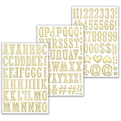 Dizdkizd 3D gold letters decorate graduation caps beautifully.