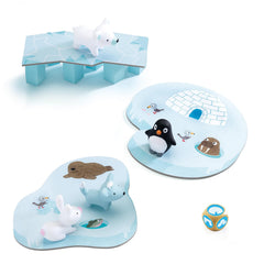 DJECO Little Cooperation game box invites cooperative play for family nights.