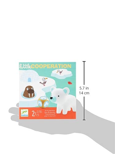 DJECO Little Cooperation ice bridge: fosters teamwork as children plan and move pieces together.