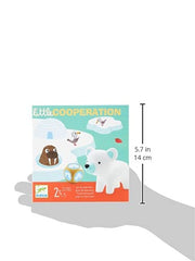 DJECO Little Cooperation ice bridge: fosters teamwork as children plan and move pieces together.