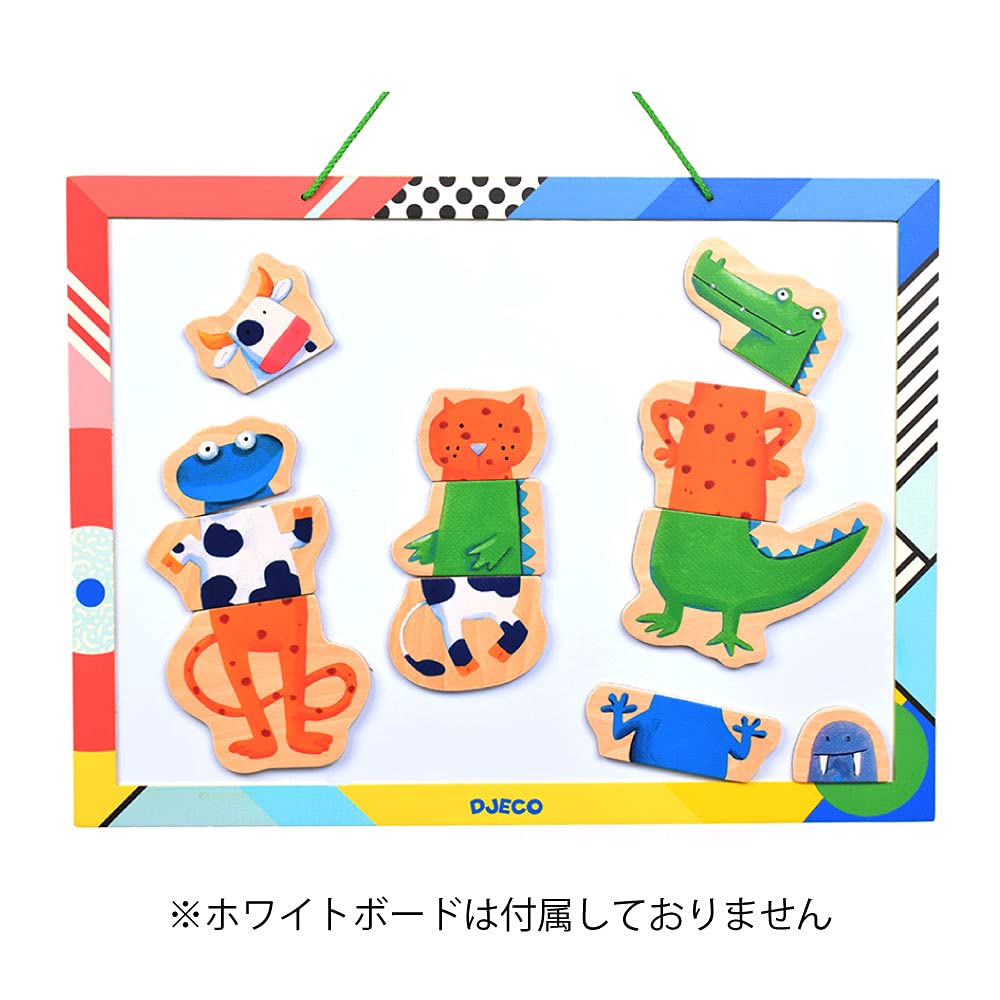 DJECO magnets promote fine motor skills through grasping and manipulation.