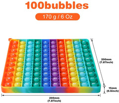 DK-SIMINA rainbow square dimples for sensory play and collaborative learning.