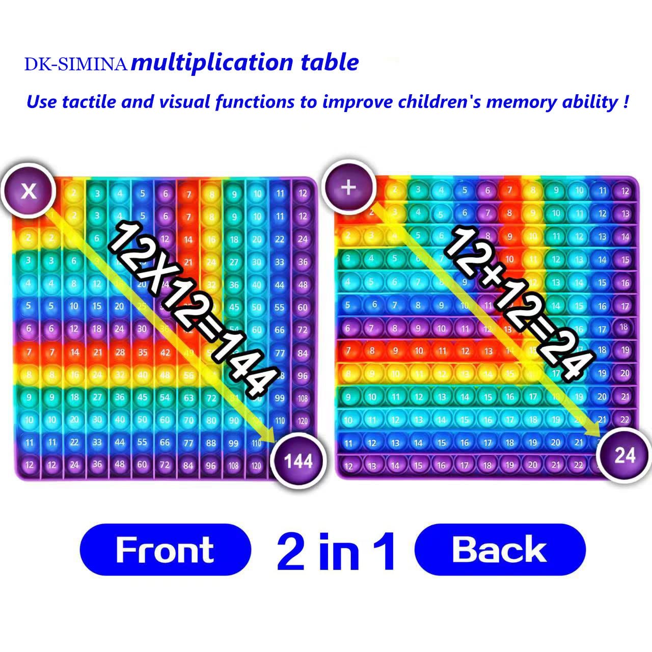 DK-SIMINA children learning and focusing with the pop toy.