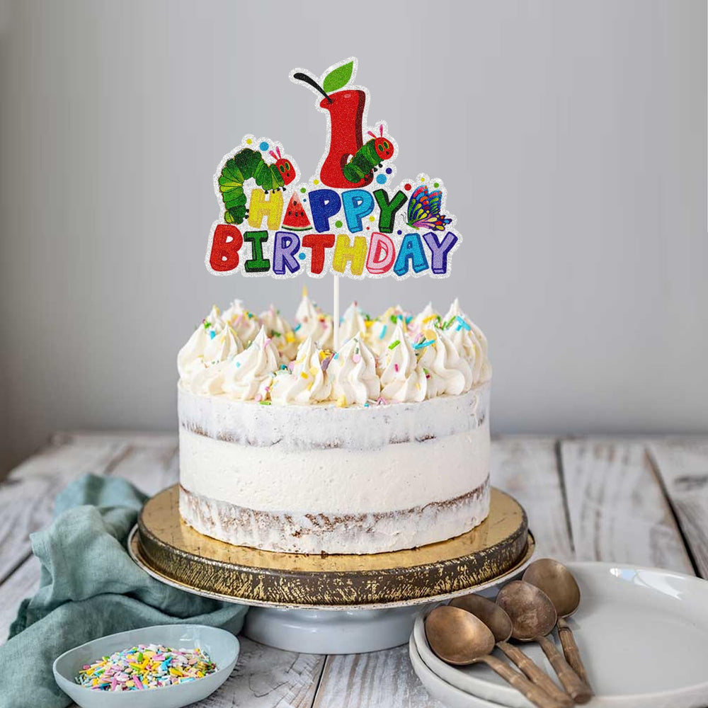 DKCTQU Story-themed cake decoration coordinates with party supplies for cohesive celebration