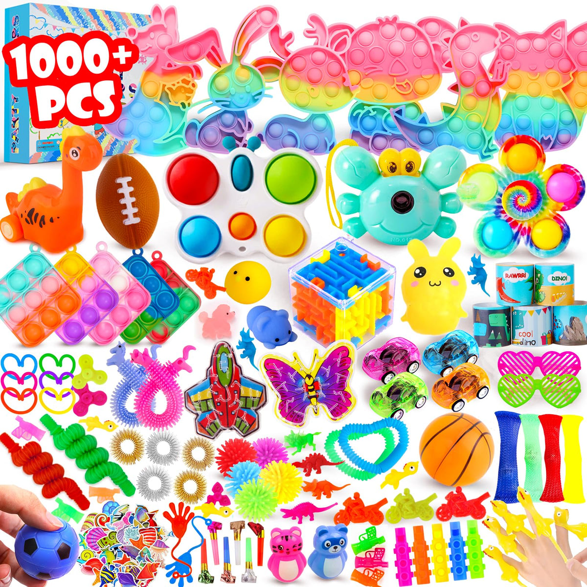 DKZ fidget toy pack bulk party favors for celebrations and gifting