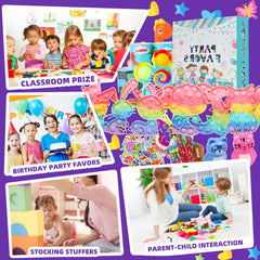 DKZ pop bracelets and tumblers tactile play during travel and lessons