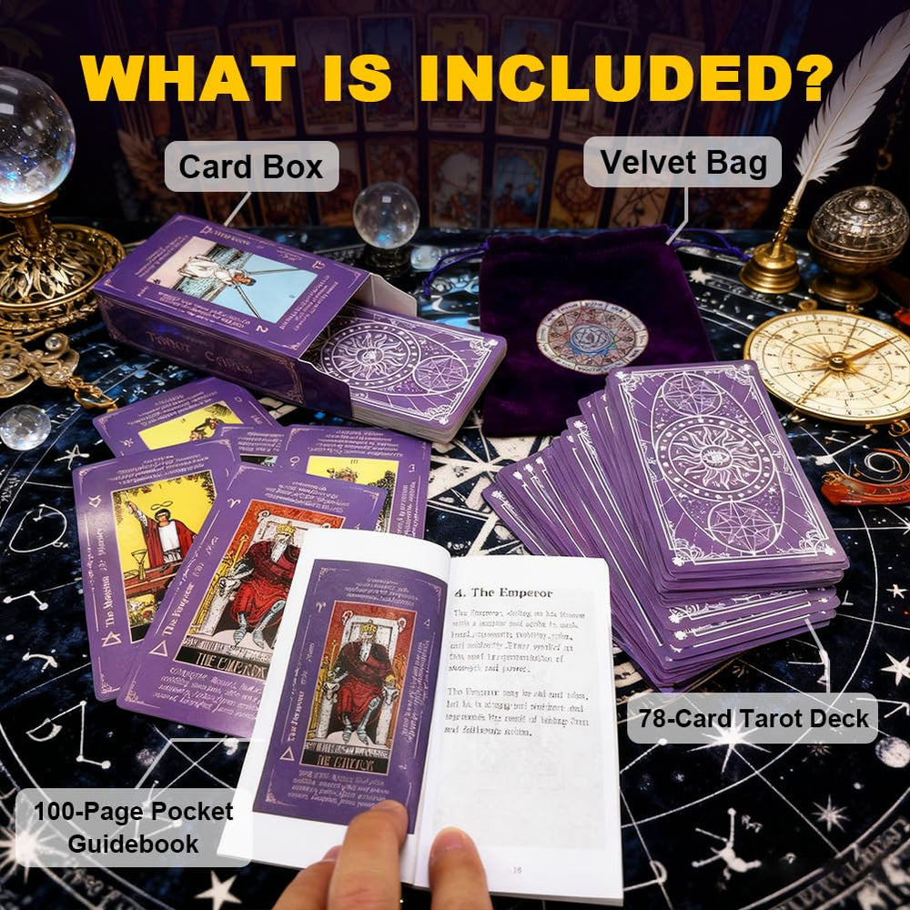 DLAGOMLIFE tarot card front-keyword focus; clarity for upright and reversed meanings.