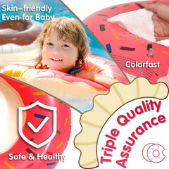 DMAR donut float ideal for indoor and outdoor use at home pool or beach