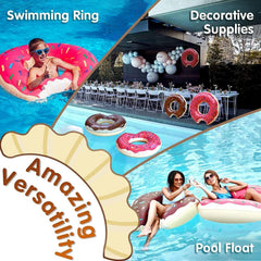 DMAR pool float demonstrates strong buoyancy and elasticity for stable water fun