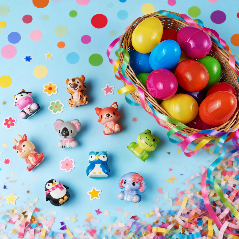 DMIGHT prefilled eggs provide engaging gifts for kids and toddlers.