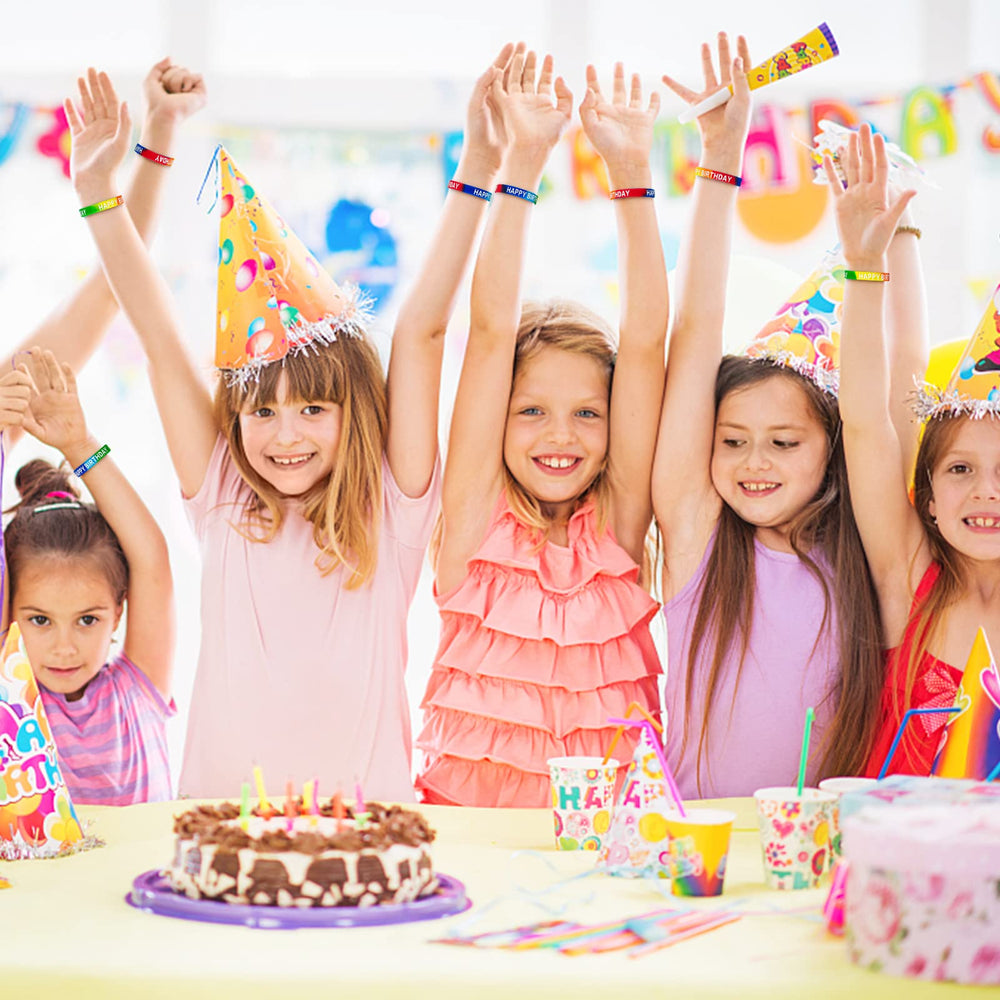 Dminya bracelets as colorful accents for festival and birthday décor