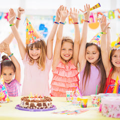 Dminya bracelets as colorful accents for festival and birthday décor