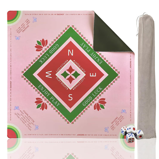 DMJHJY Mahjong Learning Mat with rule reminders for confident play