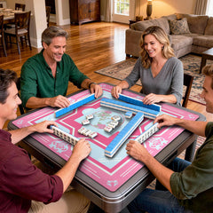 DMJHJY mat fits most tables and comes with a bag for easy transport.