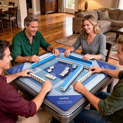 DMJHJY Mahjong Mat color-fast design stays bright.