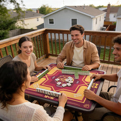 DMJHJY Mahjong Mat shows clear rule reminders for American Mah Jongg