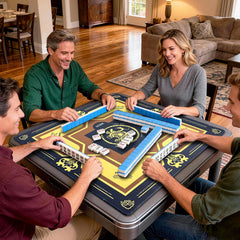 DMJHJY table mat compatible with mahjong, poker, and more