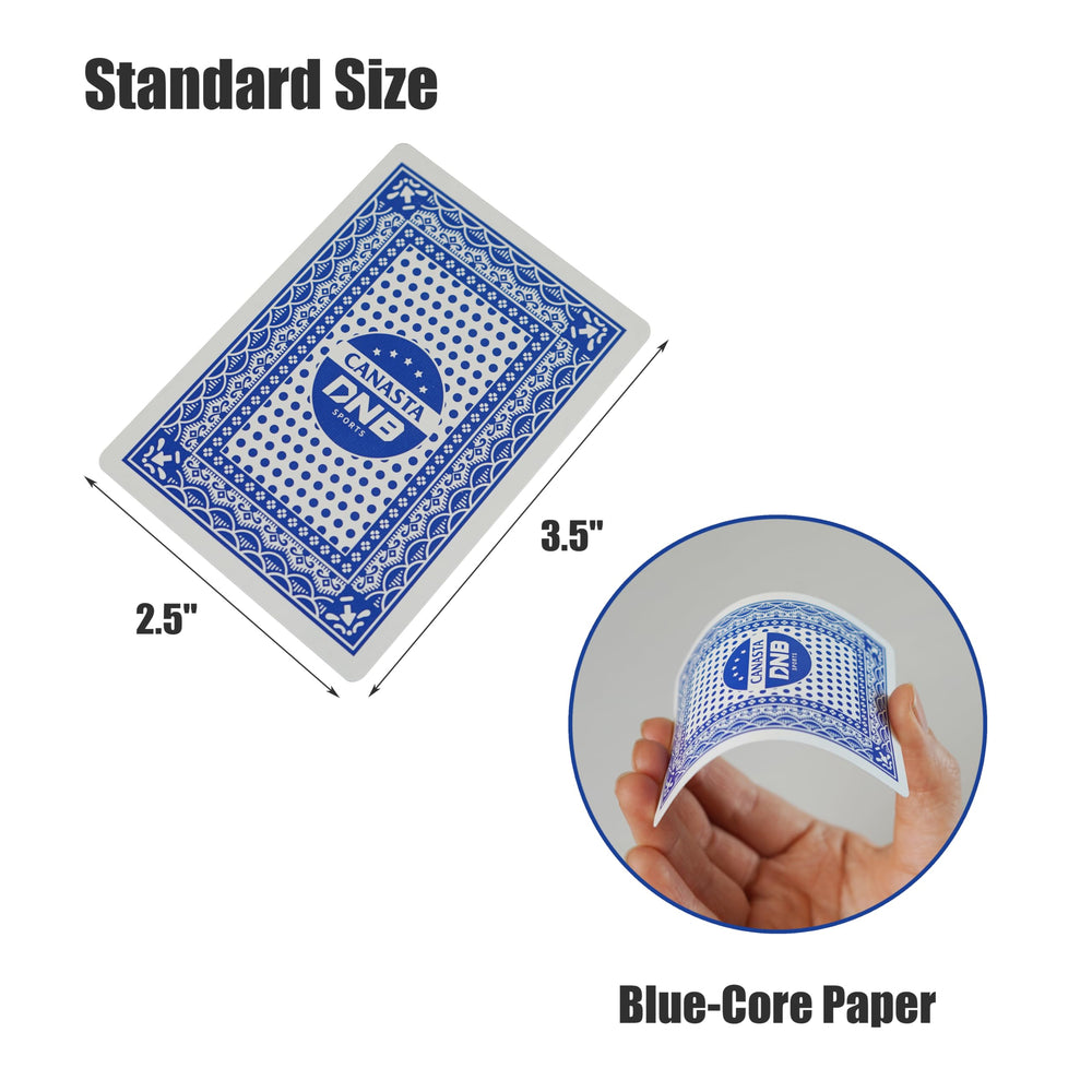 DNB SPORTS Canasta rotating tray holds two decks for smooth, adaptable dealing.