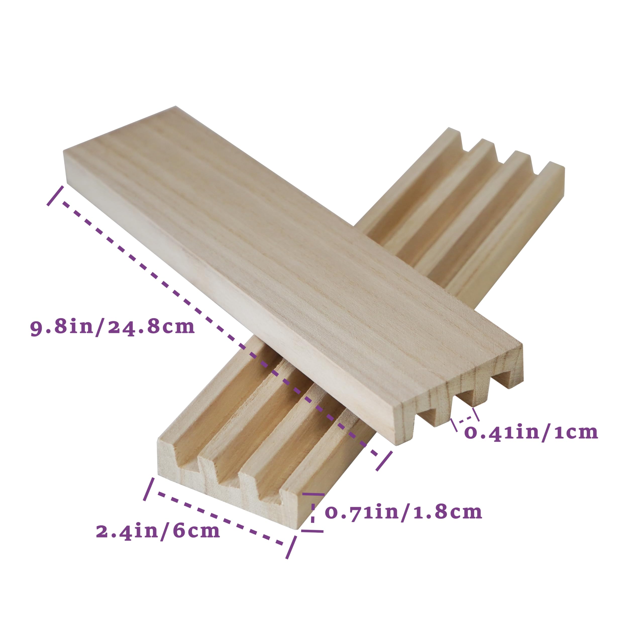 DNB domino trays stacked for upright or sideways storage during games