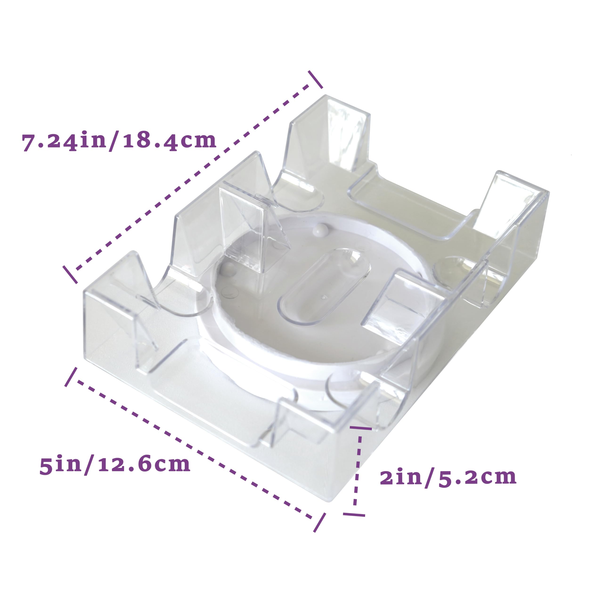 White swivel base enables smooth rotation for all players.