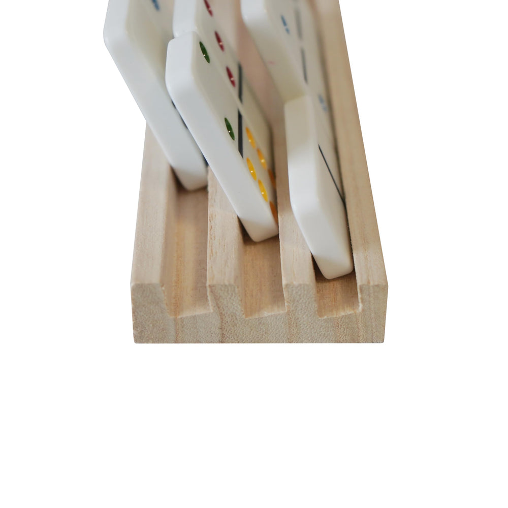 Solid wood durability on the DNB domino holders close detail