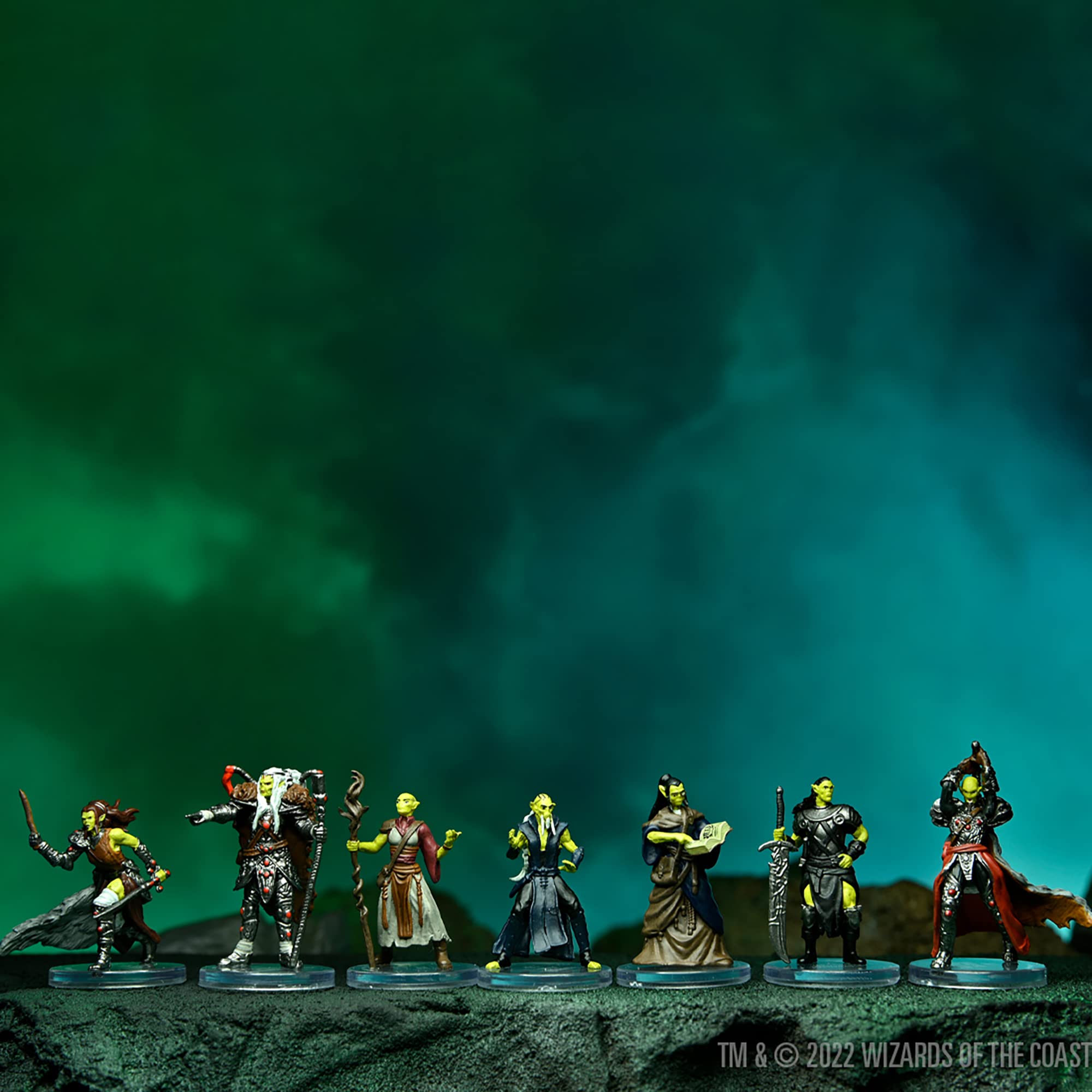 Pre-painted minis deliver ready-to-use visuals for immersive sessions.