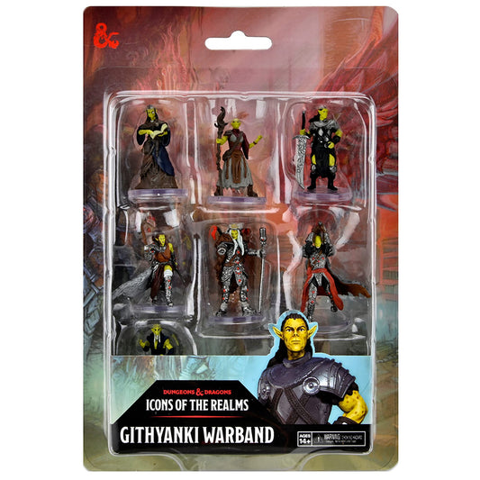 D&D Icons of the Realms Githyanki Wizard figure for dynamic encounters.
