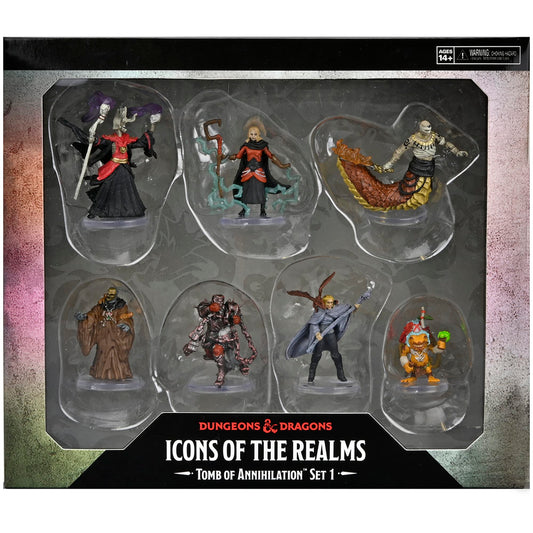 D&D Icons of the Realms Acererak miniature, pre-painted for quick tabletop setup and encounter visuals.