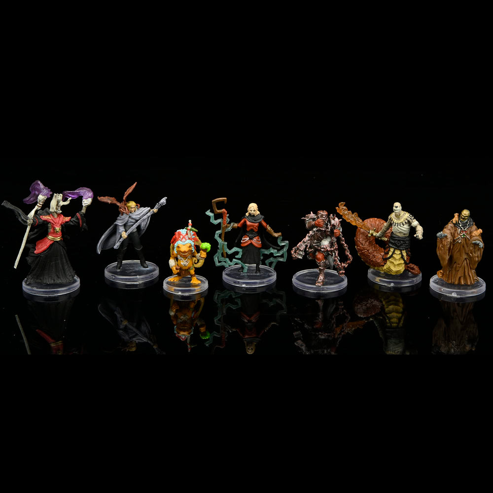 D&D Icons of the Realms Ras Nsi miniature, provides dramatic presence for jungle tomb raids.