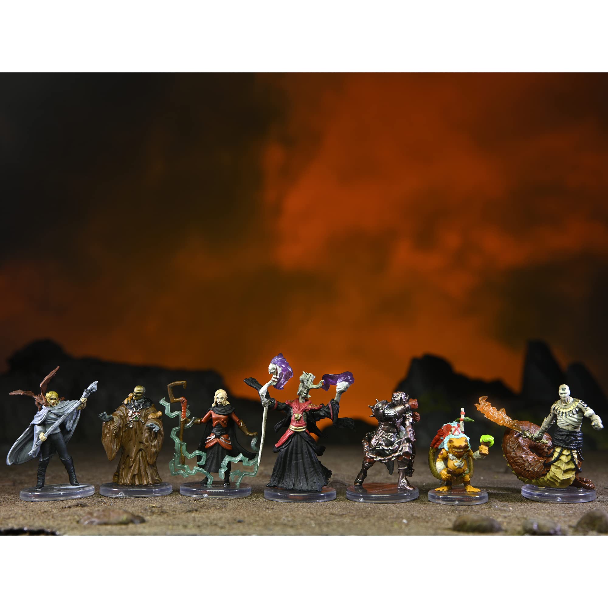 D&D Icons of the Realms Tomb Guardian miniature, stands guard with bold silhouette for tense encounters.