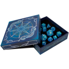 D&D Laeral Silverhand Explorer dice tray helps keep dice organized at the table.