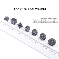 DnDnD D8 closeup with smooth edges for comfortable rolling