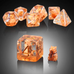 DNDND Capybara D8 inside dice deliver smooth, readable results at the table.