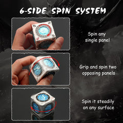 DNDND Goristro face engraving adds collectible fantasy flair to your dice collection.
