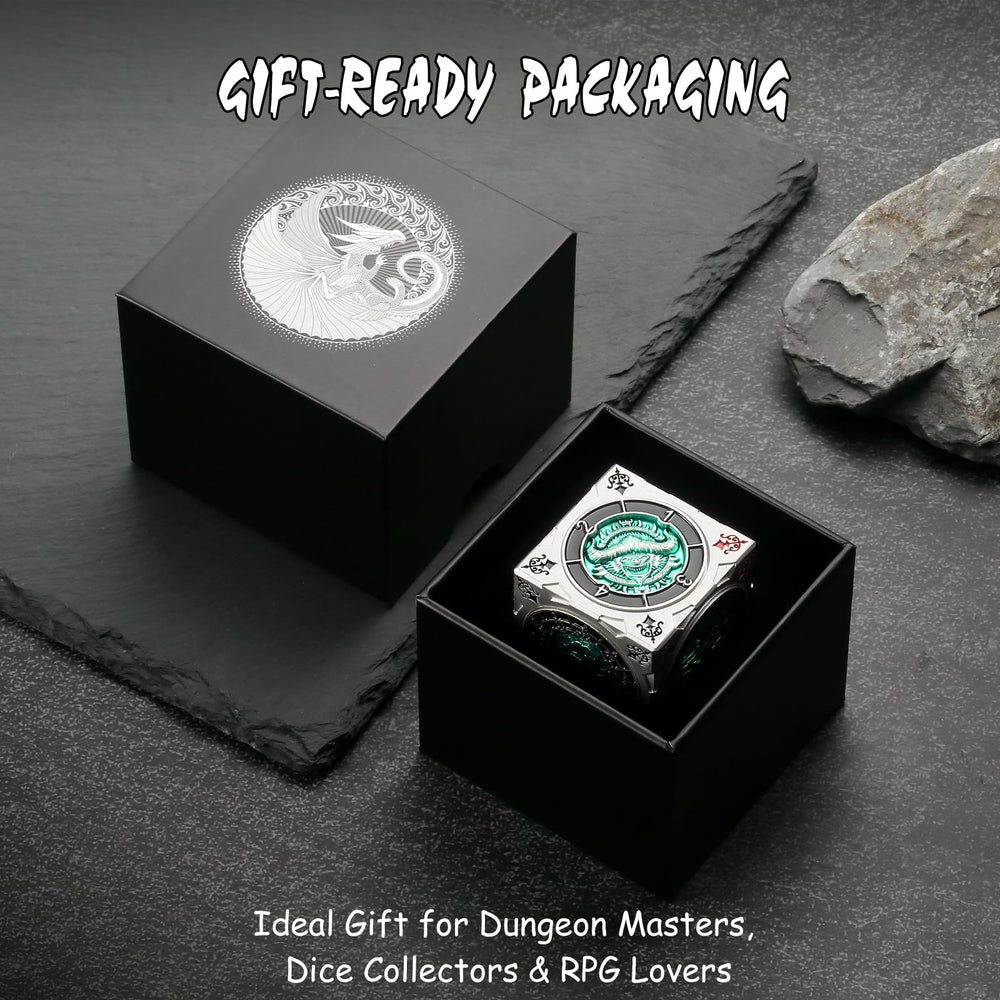DNDND Mind Flayer engraving on the dice sparks dramatic storytelling moments