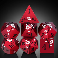 DNDND weighty metal dice feel conveying quality and control during play