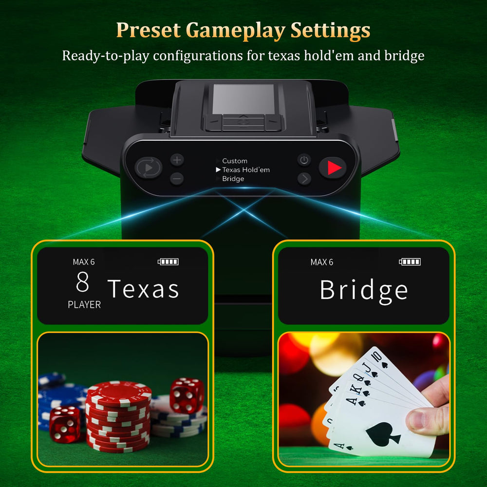 Dnin adjustable dealing distance fits various games and tables