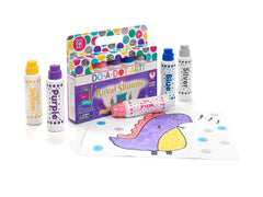 Do A Dot Art! Shimmer markers pink bottle create playful pink dots for art fun